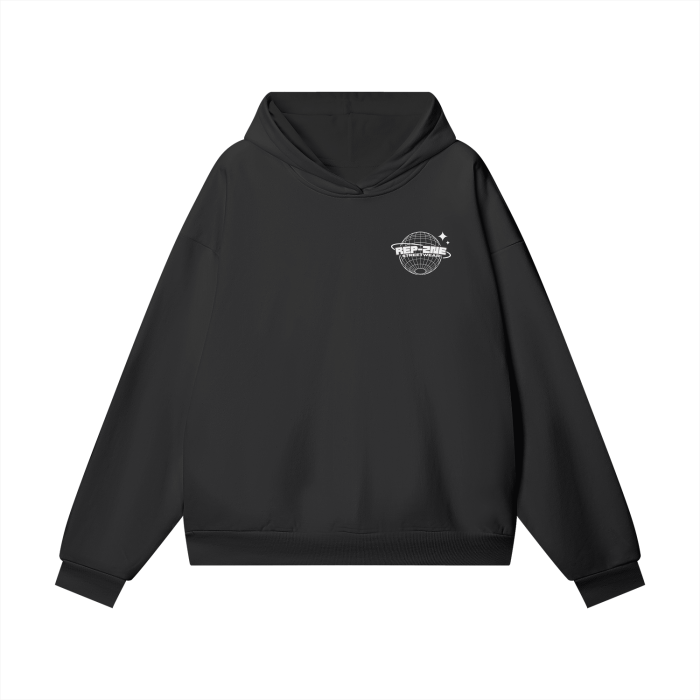 REP-ZNE Globe Logo Oversized Hoodie