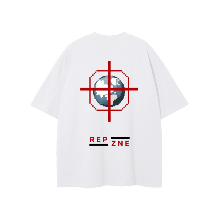 REP-ZNE Crosshair Globe Logo Tee