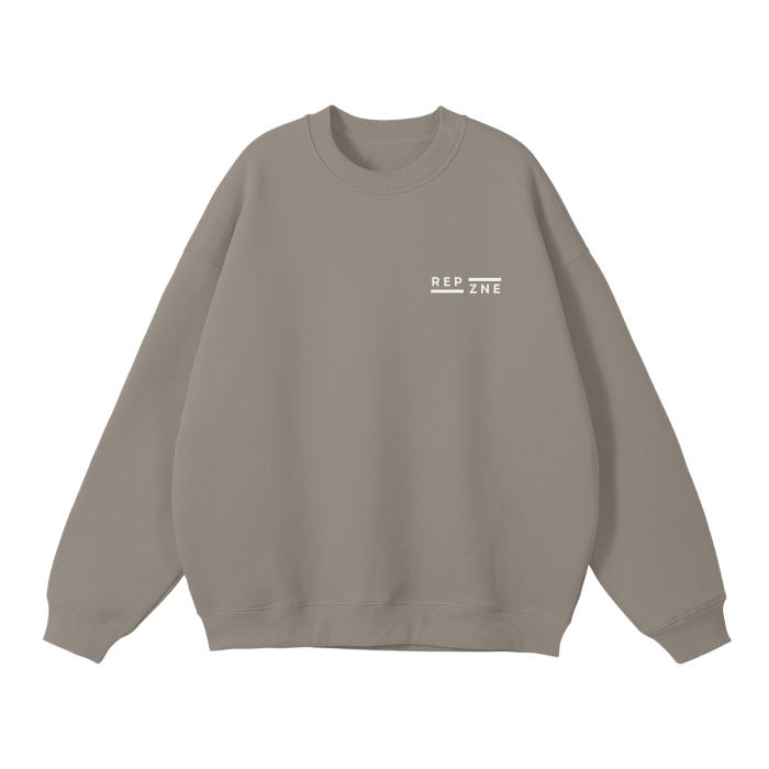 REP-ZNE Box Logo Crewneck Sweatshirt