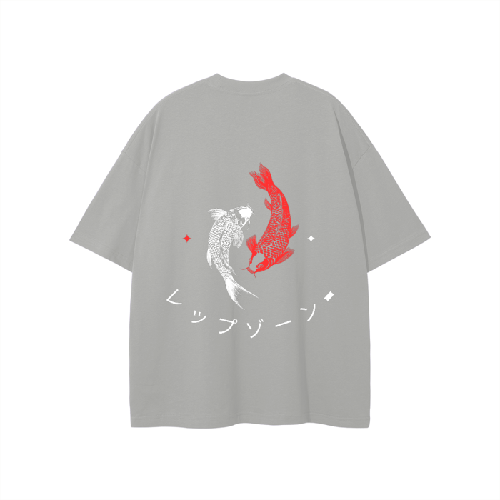 REP-ZNE Koi Pattern Logo Tee