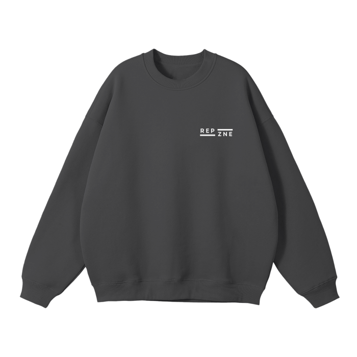 REP-ZNE Box Logo Crewneck Sweatshirt