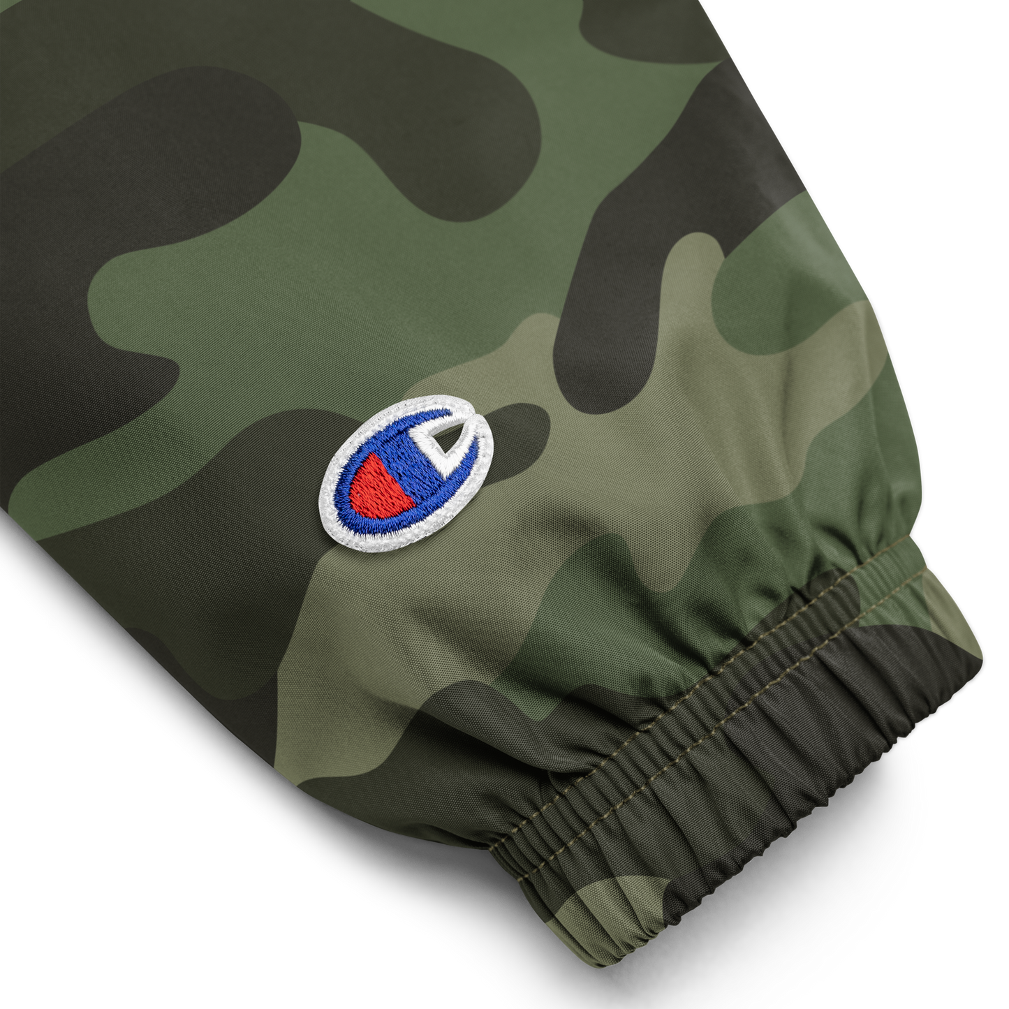 REP-ZNE x Champion Embroidered Logo Packable Jacket