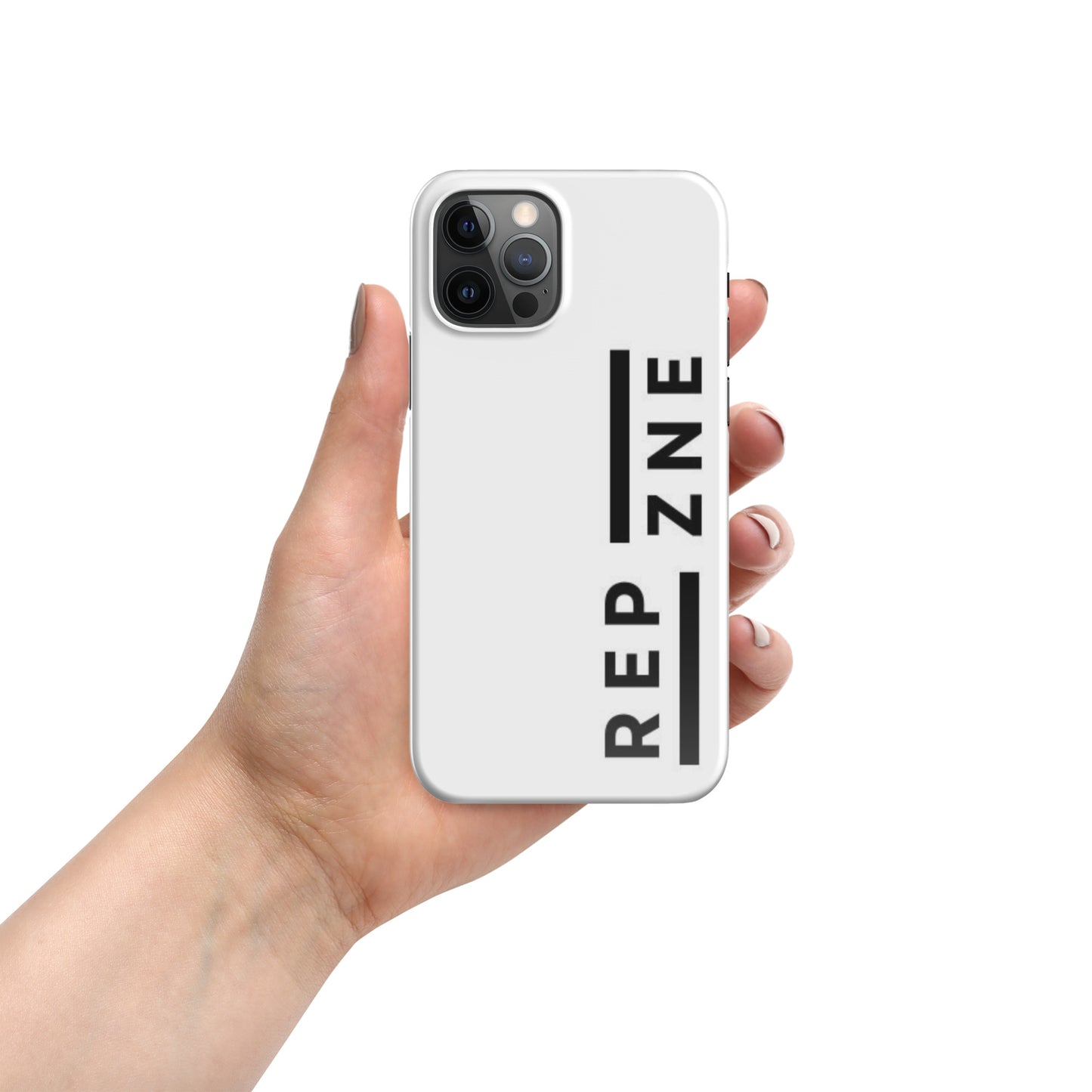 REP-ZNE Box Logo Snap case for iPhone®