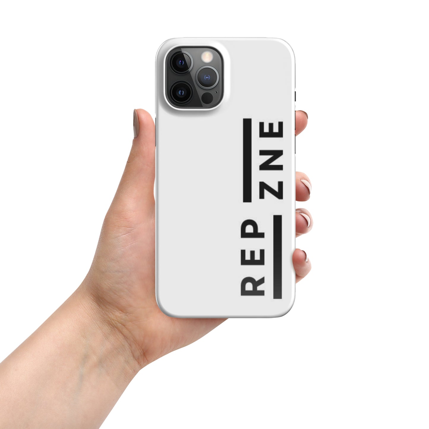 REP-ZNE Box Logo Snap case for iPhone®