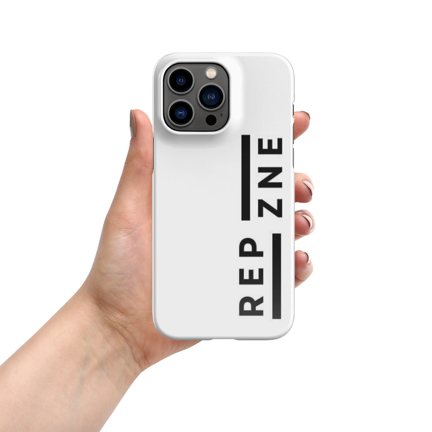 REP-ZNE Box Logo Snap case for iPhone®