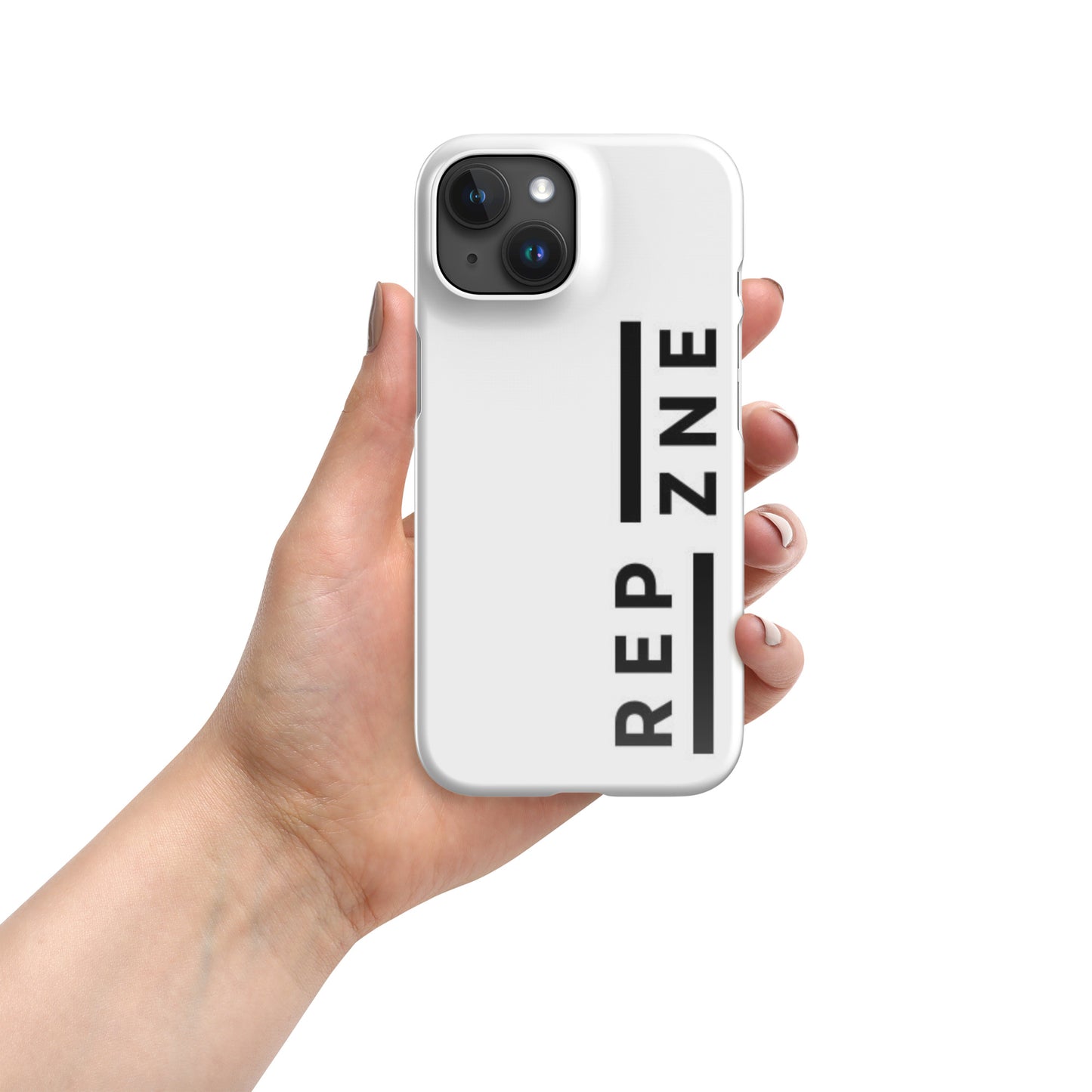 REP-ZNE Box Logo Snap case for iPhone®