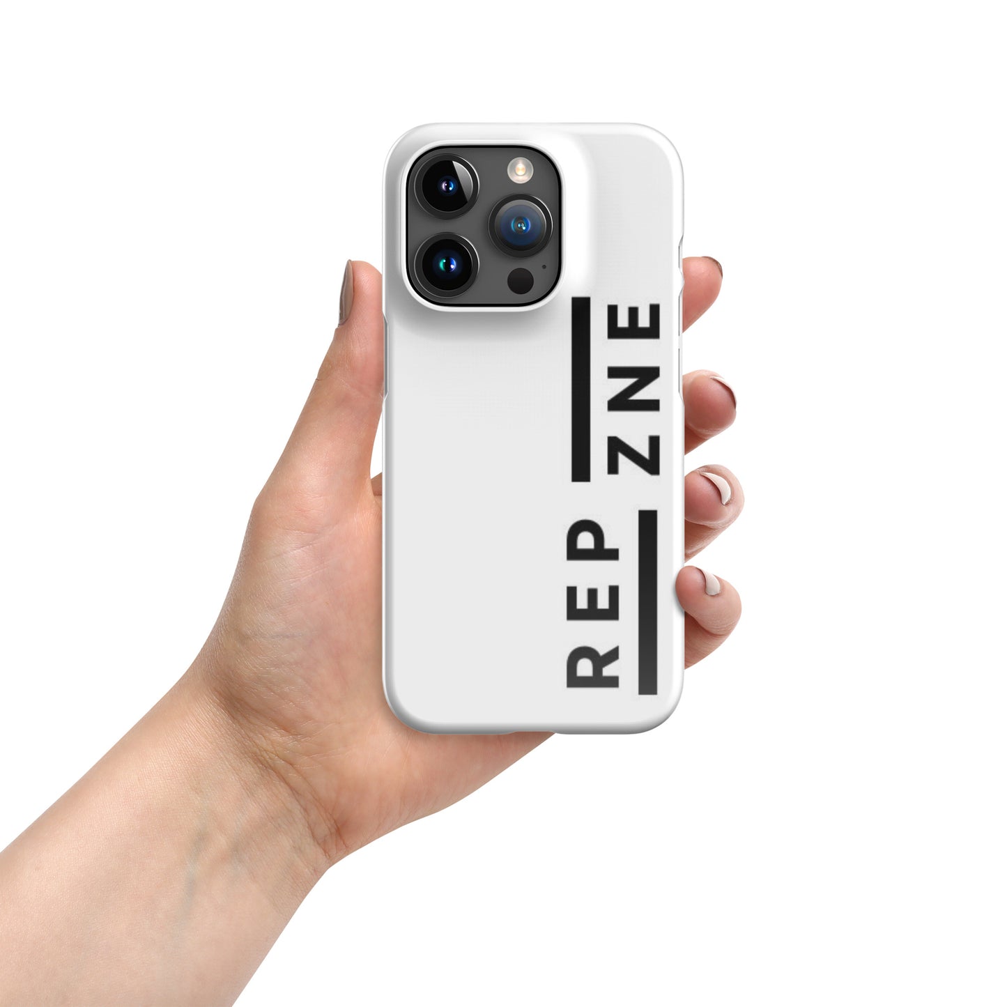 REP-ZNE Box Logo Snap case for iPhone®