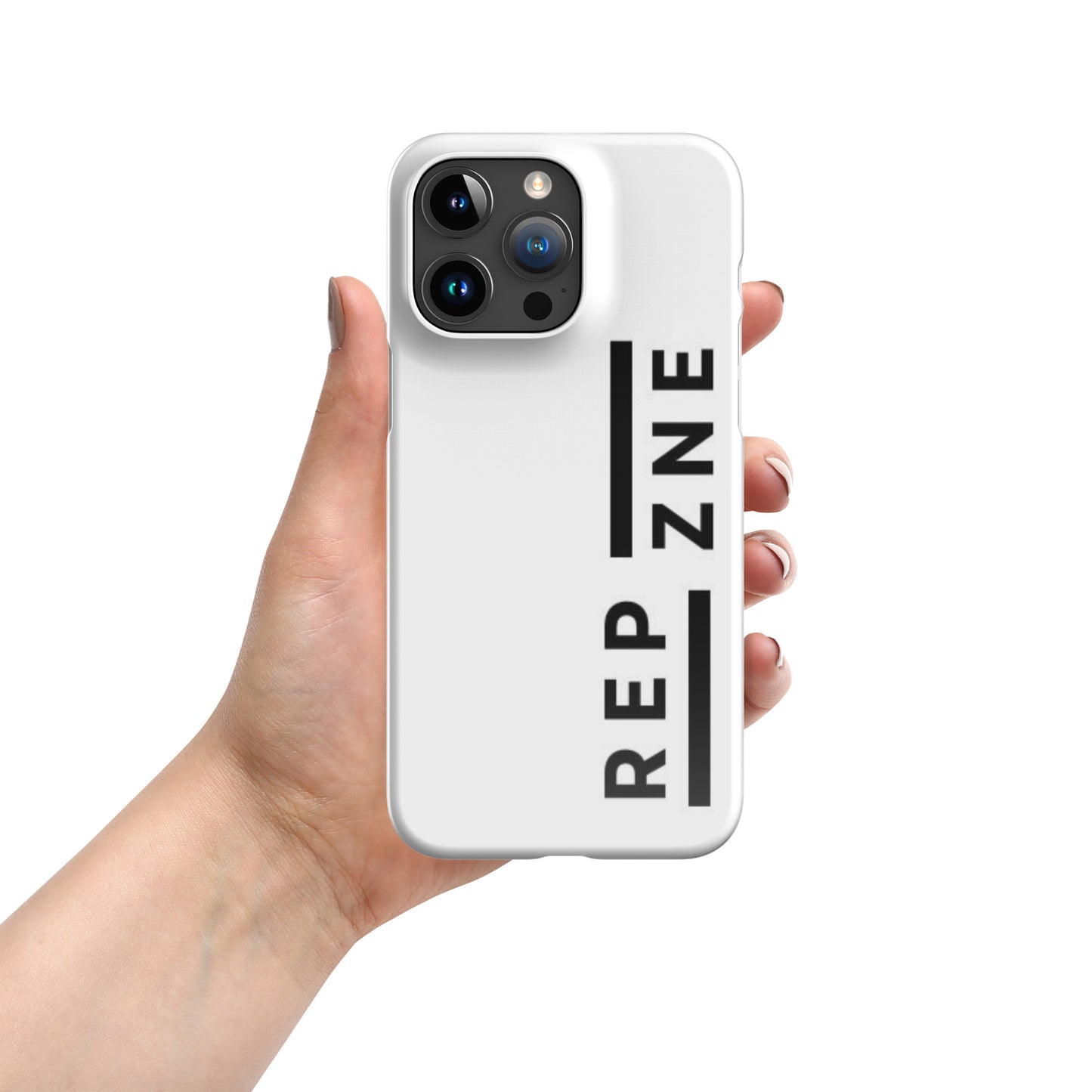 REP-ZNE Box Logo Snap case for iPhone®