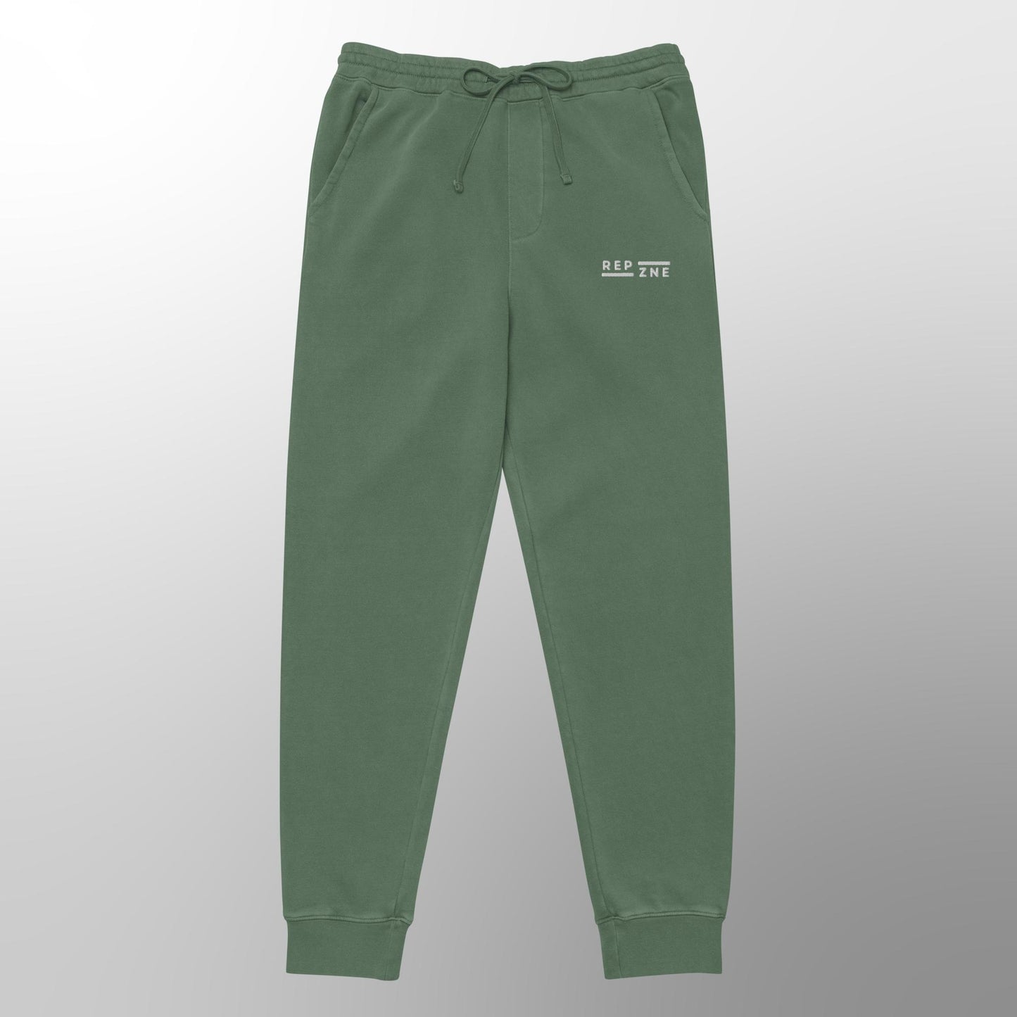 REP-ZNE Originals Box Logo Unisex Pigment-Dyed Sweatpants