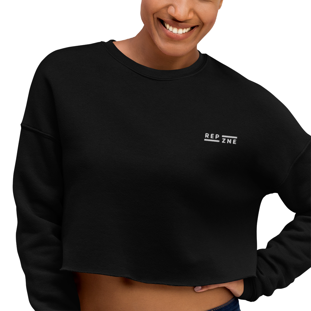 REP-ZNE Womens Crop Sweatshirt